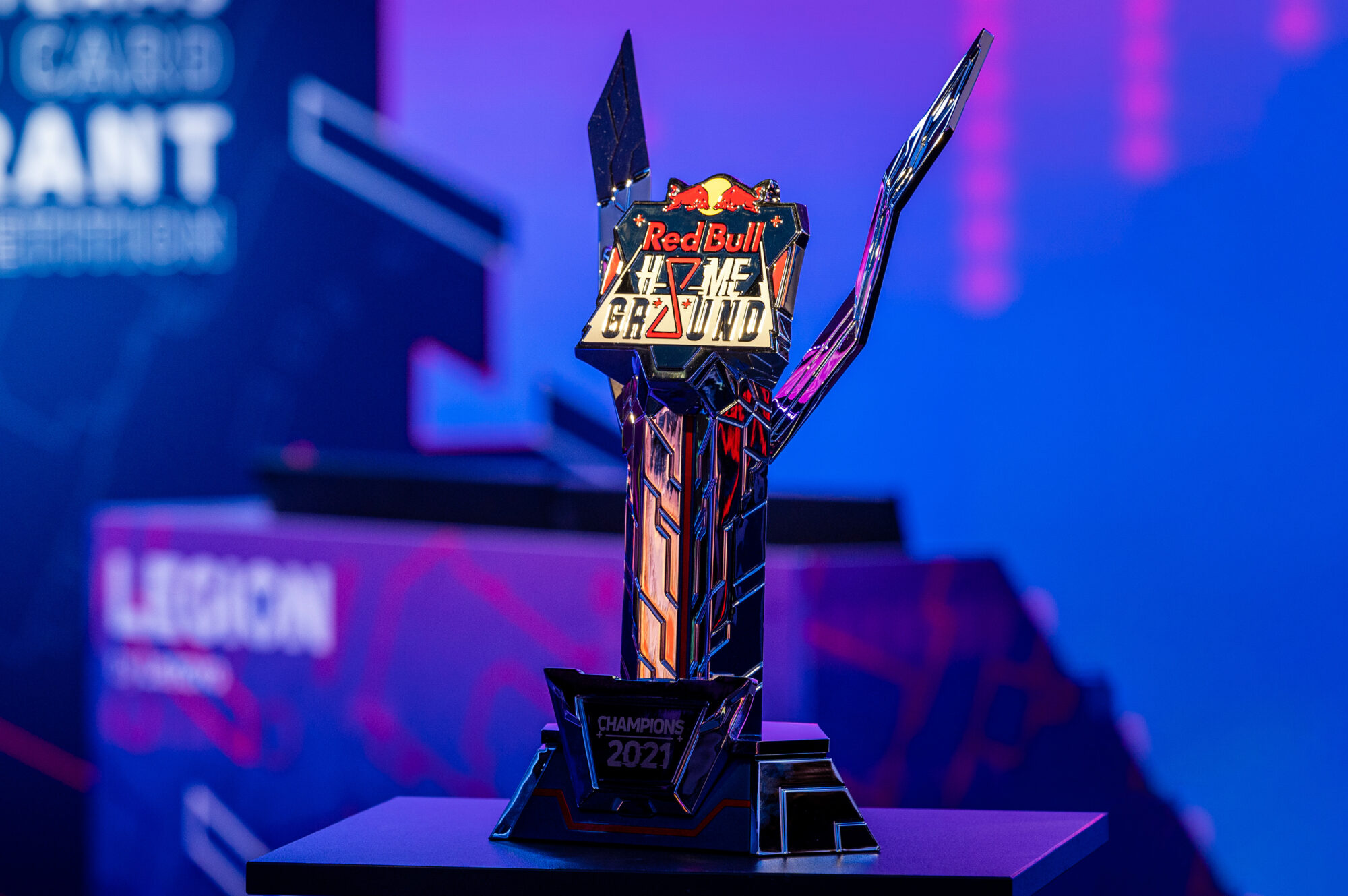 Esports trophy for Red Bull Home Ground 2021