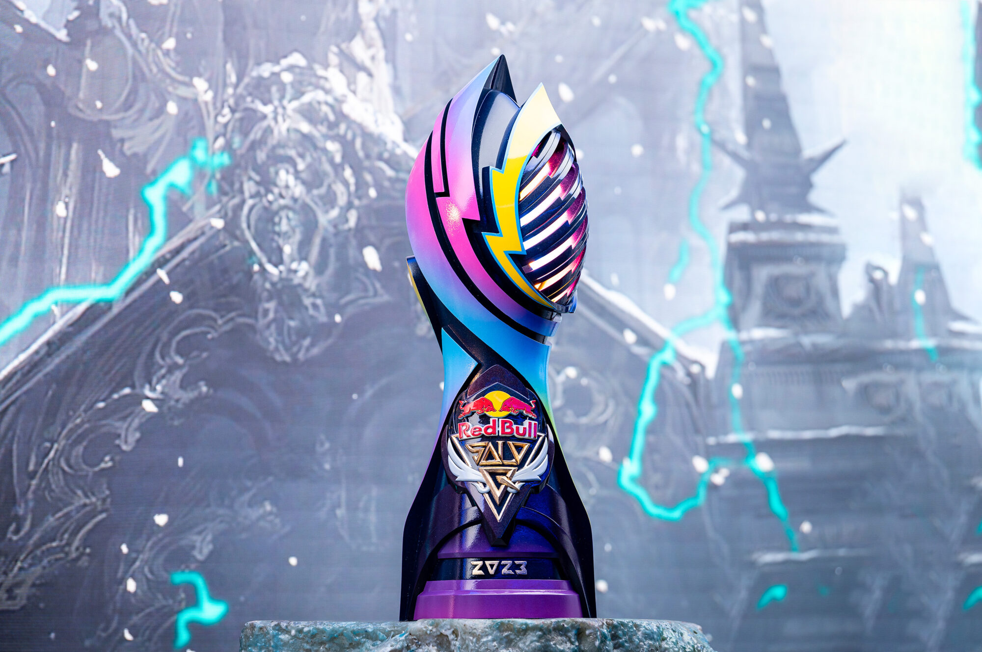 Esports trophy for Red Bull Solo Q 2023
