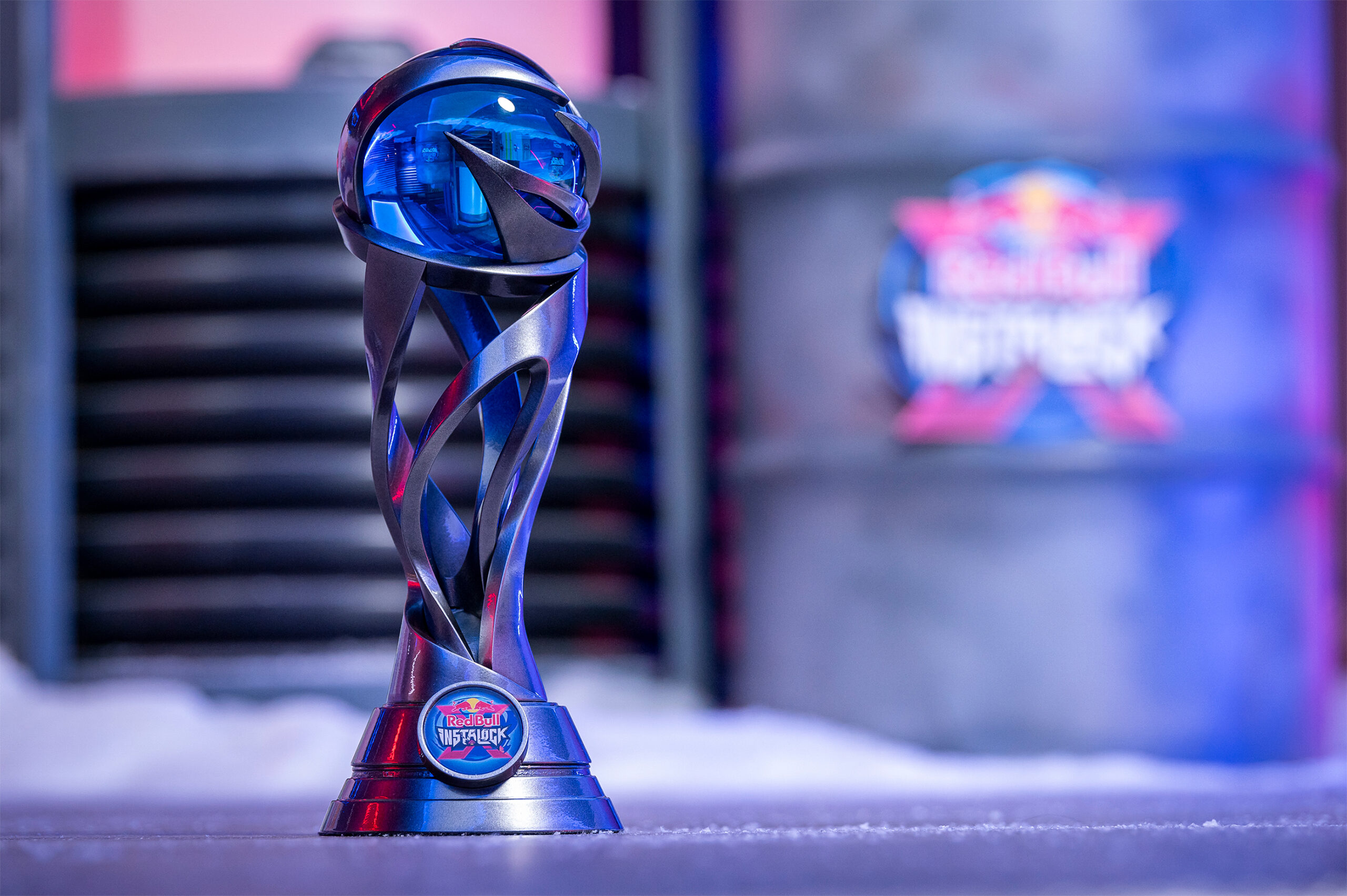 Esports trophy for Red Bull Instalock 2024 Junliu&Gaël